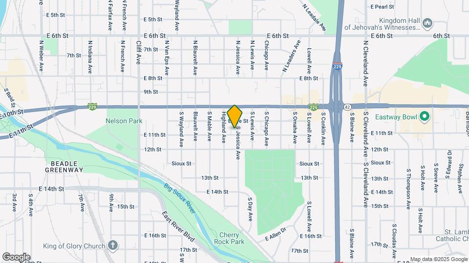 315 S Jessica Ave Map and Location Details