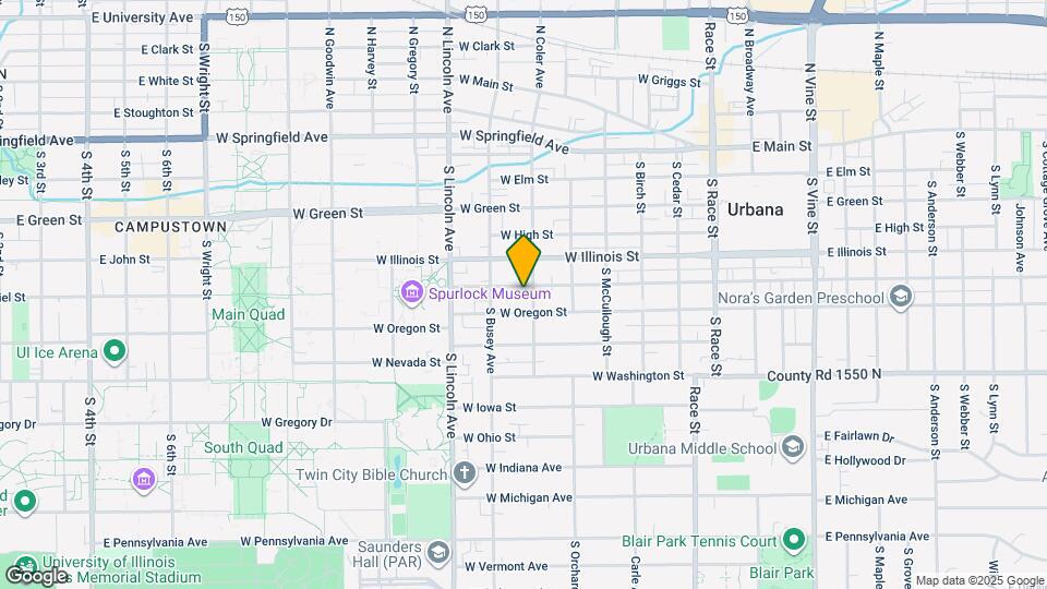 703 W California Ave Map and Location Details