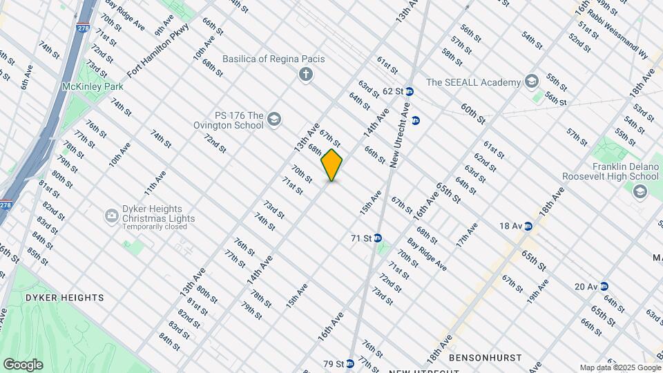 6911 14th Ave Mapa y Detalles de la Ubicación