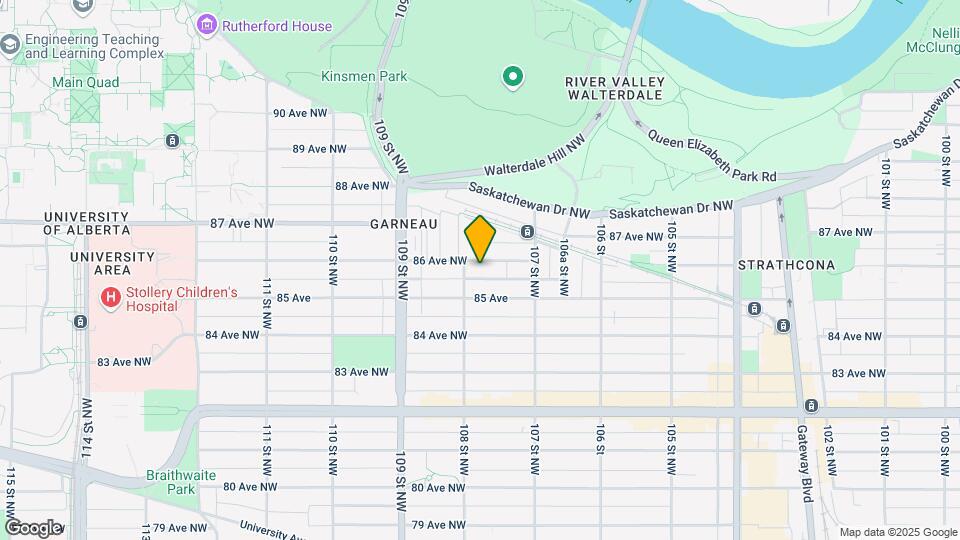 10749-10786 86 Ave NW Map and Location Details
