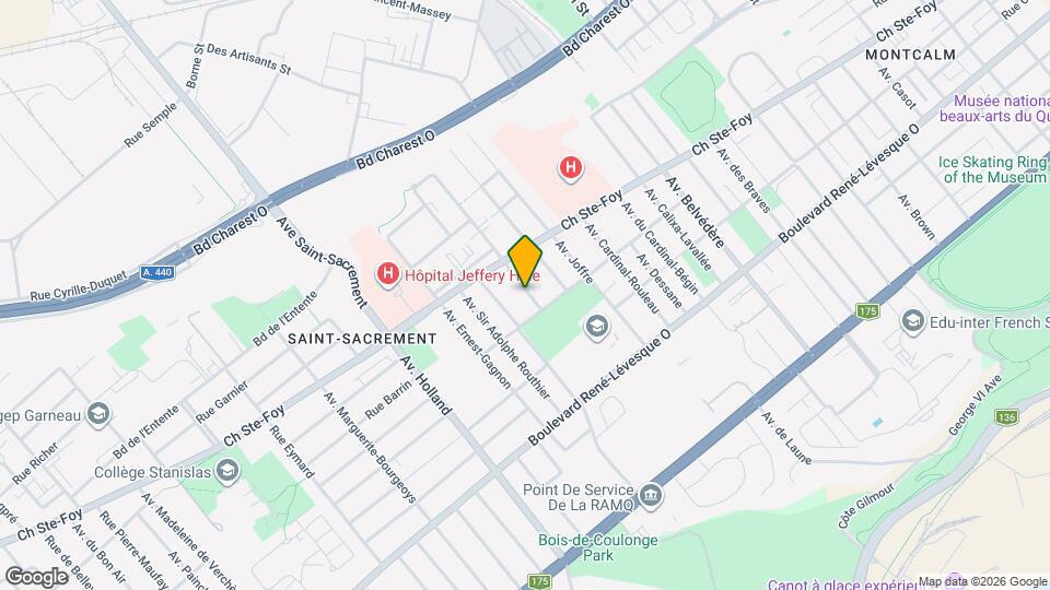 850 Des Jésuites Av Map and Location Details