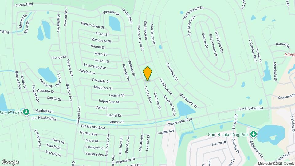 6803 Dickinson Dr Map and Location Details