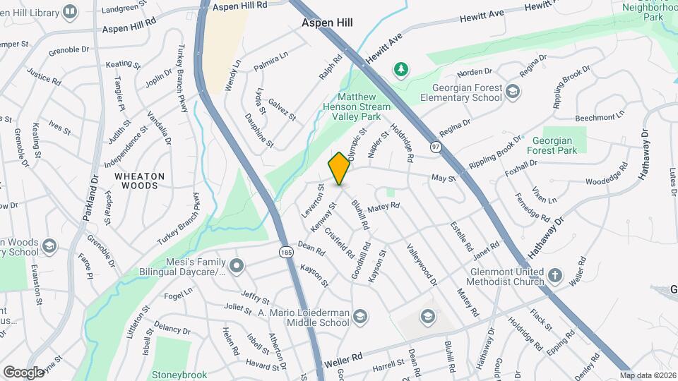 13114 Bluhill Rd Map and Location Details