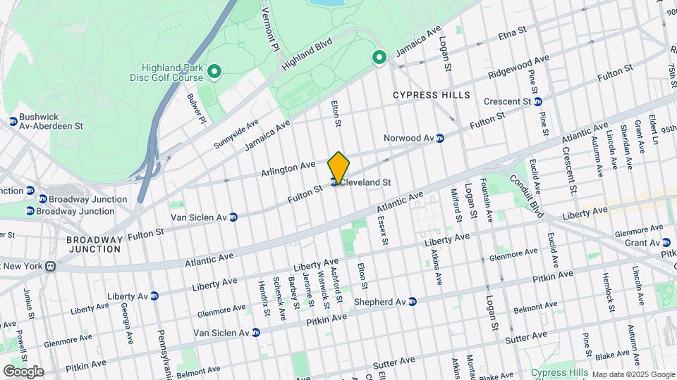 237 Cleveland St Map and Location Details