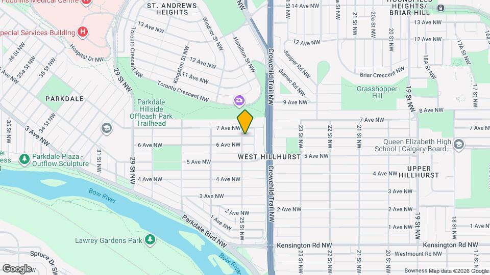 718 25 NW st Map and Location Details