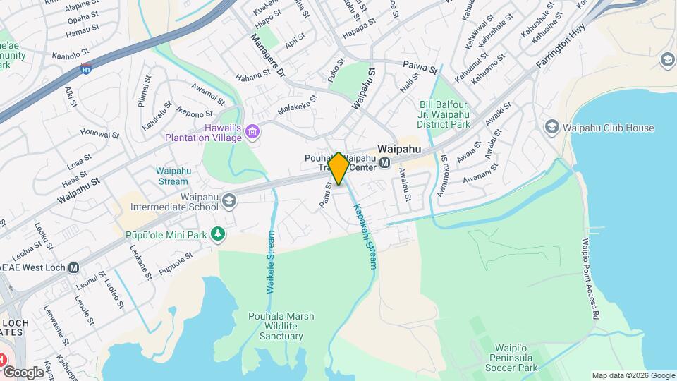 94-133-133 Pahu St Map and Location Details