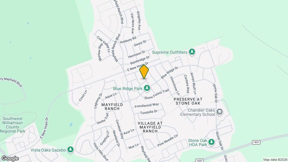 3730 Castle Rock Dr Map and Location Details