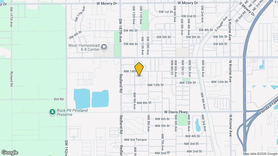 1236 NW 8th Pl Map and Location Details
