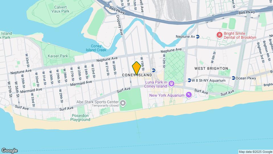 1604 Mermaid Ave Mapa y Detalles de la Ubicación