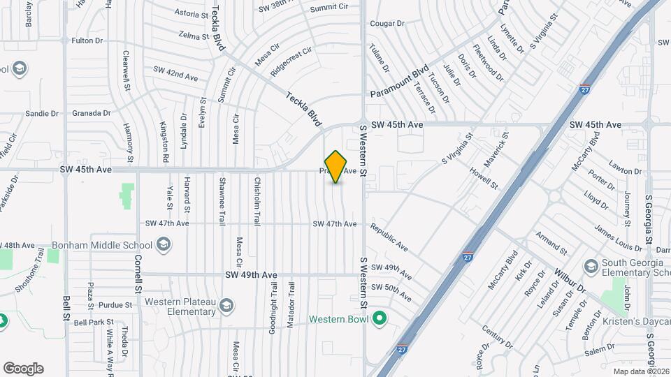 4608 Buffalo Trail Map and Location Details