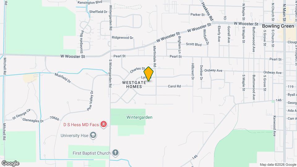 1058 Carol Rd Map and Location Details