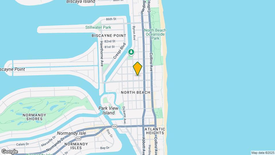 7720 Abbott Ave Map and Location Details