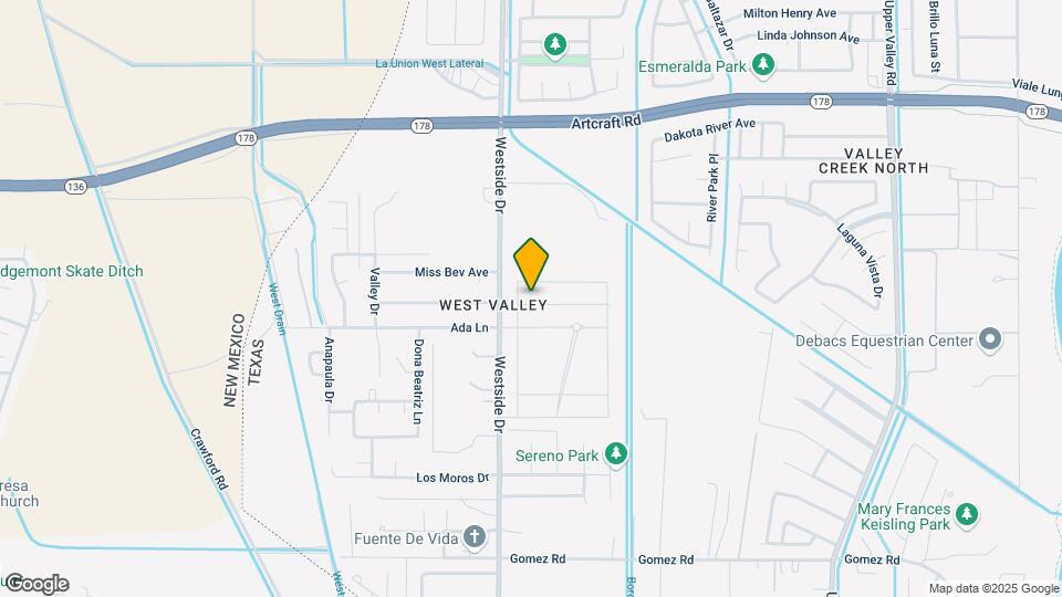 961 Keenland Ave Map and Location Details