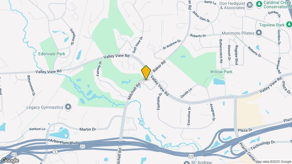 Purgatory Creek Townhomes Map and Location Details