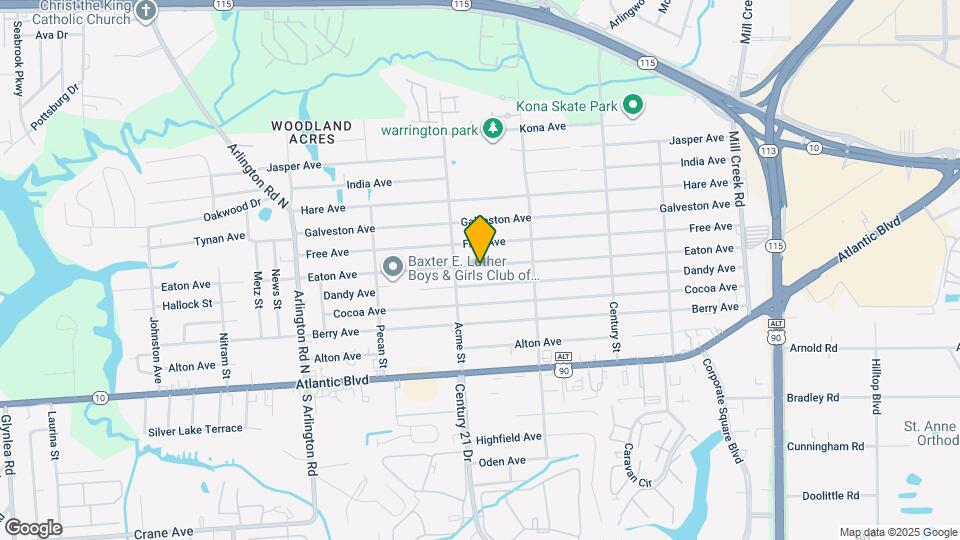 8142 Eaton Ave Mapa y Detalles de la Ubicación