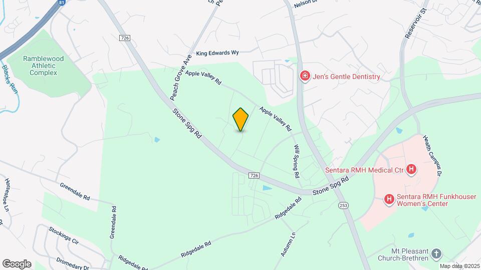 1588 Port Hills Dr Map and Location Details