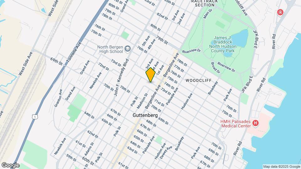 521 73rd St Map and Location Details