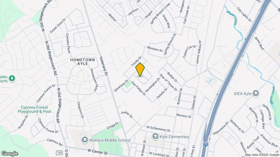 111 Brazos Ln Mapa y Detalles de la Ubicación