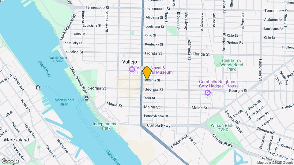 519 Virginia St-Unit -c Map and Location Details
