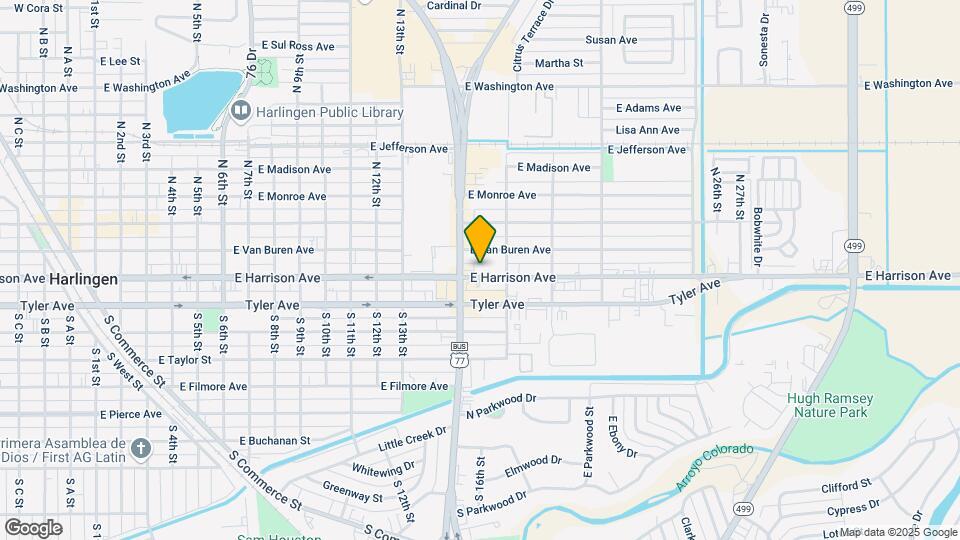 1517 E Harrison Ave Map and Location Details