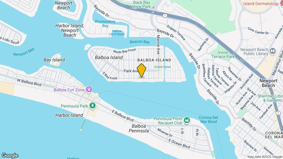 1006 S Bay Front Map and Location Details