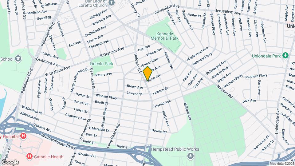 4 Kane Ave, Unit Apt B/second Floor Map and Location Details