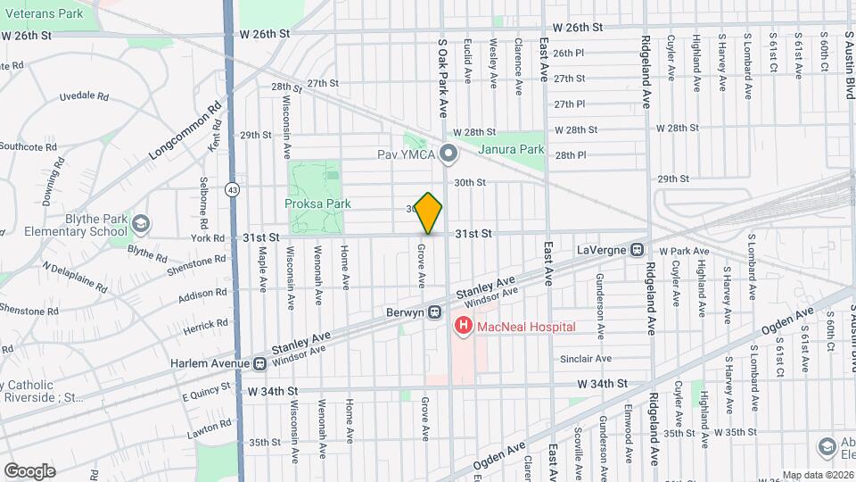 3103 Grove Ave, Unit 2N Map and Location Details