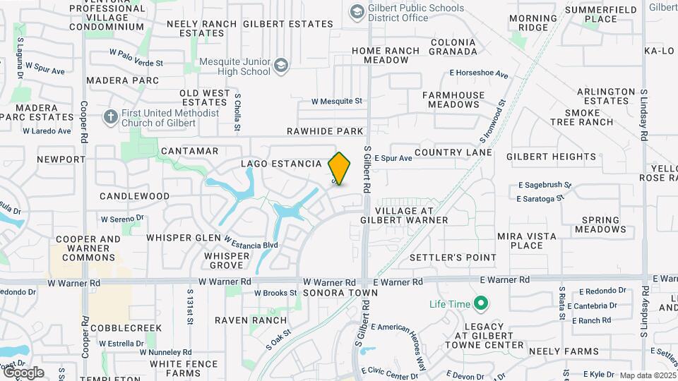 545 S Ash St Map and Location Details