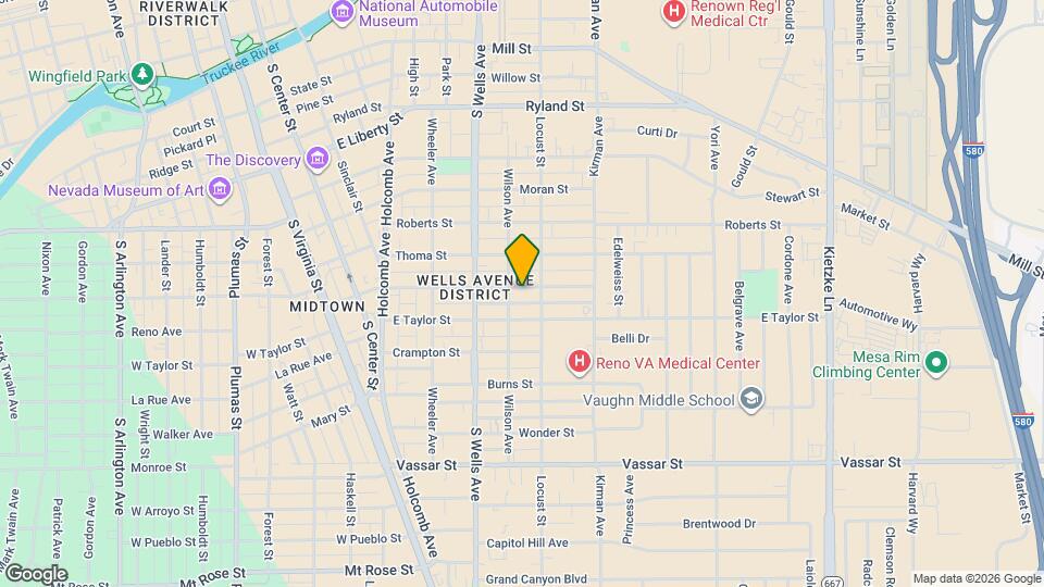 524 Cheney St Map and Location Details