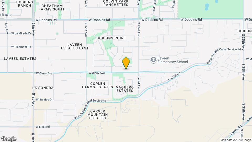 4320 W Olney Ave Map and Location Details