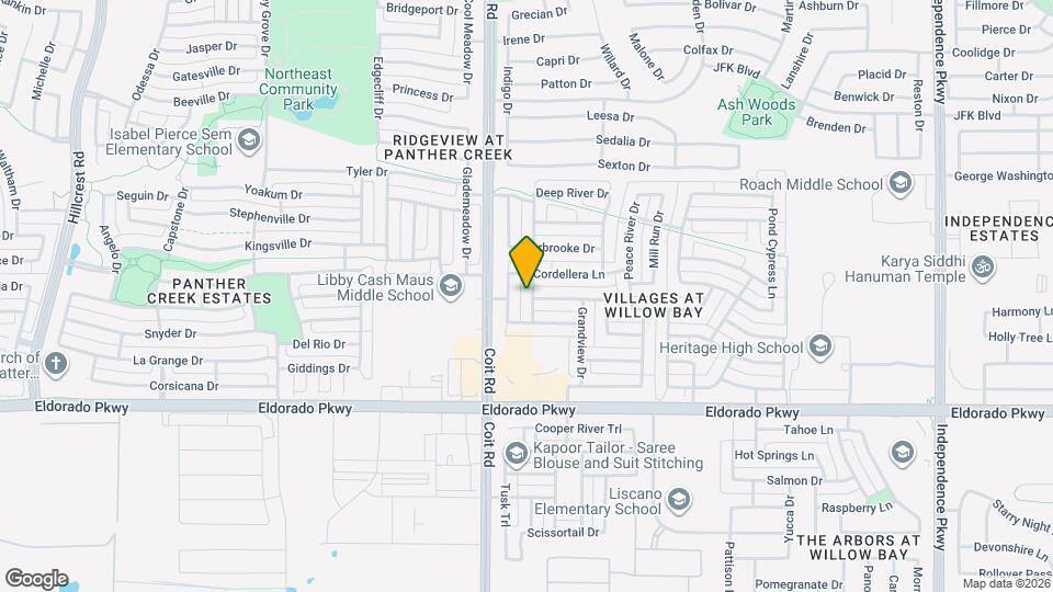 12213 Crab Apple Ln Map and Location Details