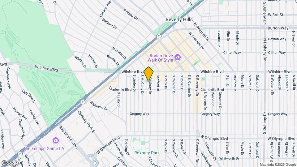 141 S Roxbury Dr Map and Location Details