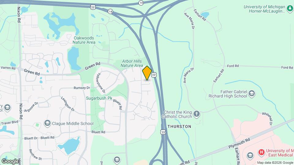 3486 Burbank Dr Map and Location Details