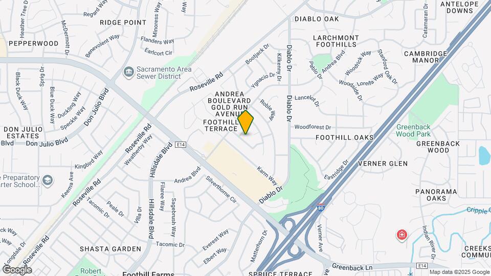 6742 Leatherwood Way Mapa y Detalles de la Ubicación