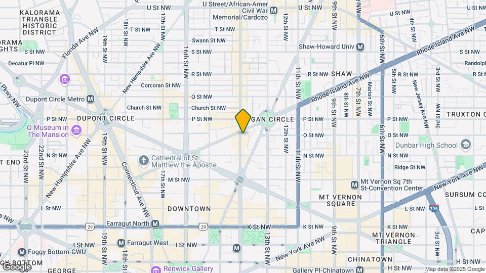 1339 14th St NW Map and Location Details
