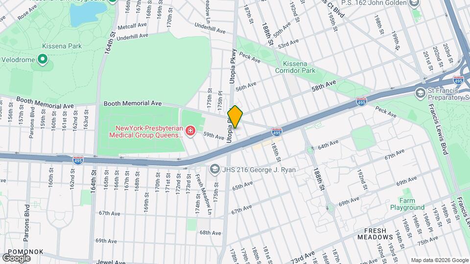 58-29 182nd St Map and Location Details