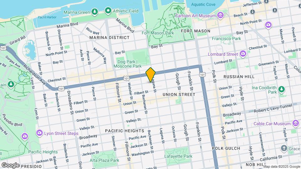 1907 Greenwich St, Unit 4 Mapa y Detalles de la Ubicación