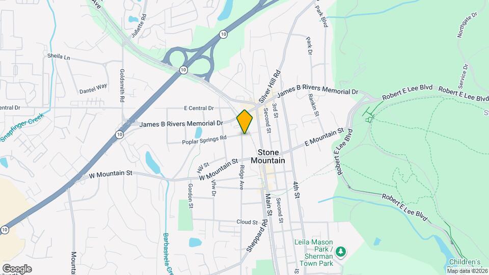 1047 Ridge Ave Map and Location Details