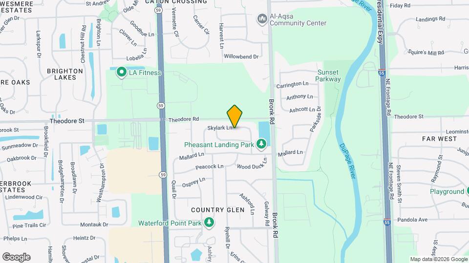 4514 Skylark Ln Mapa y Detalles de la Ubicación