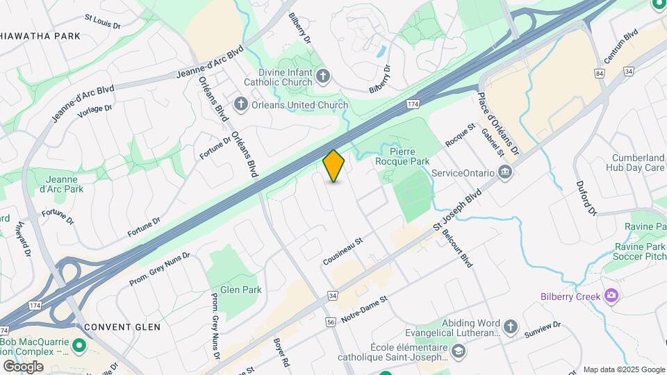 1115 Cholette Crescent Map and Location Details