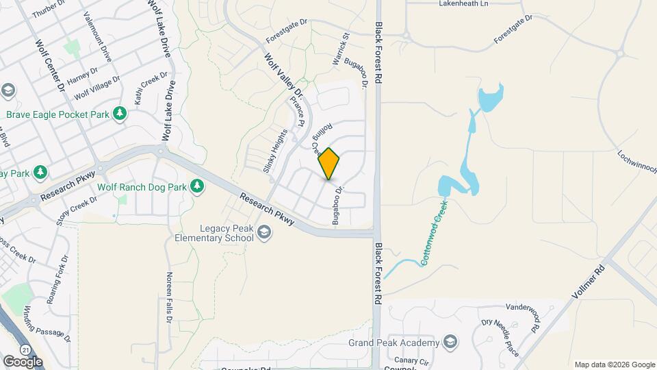 8975 Backgammon Dr Map and Location Details