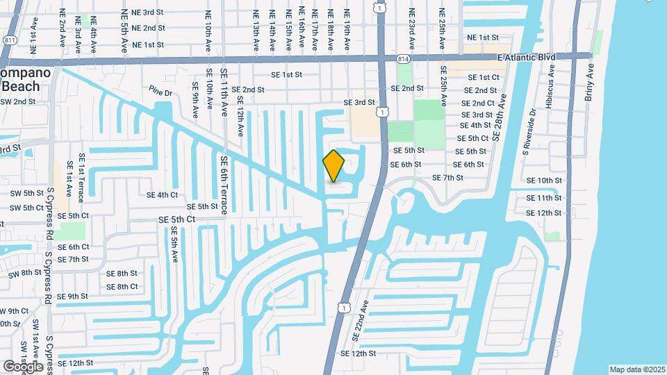 1814 SE 7th St Map and Location Details