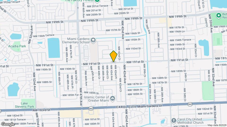 43 NW 43rd Ave Map and Location Details