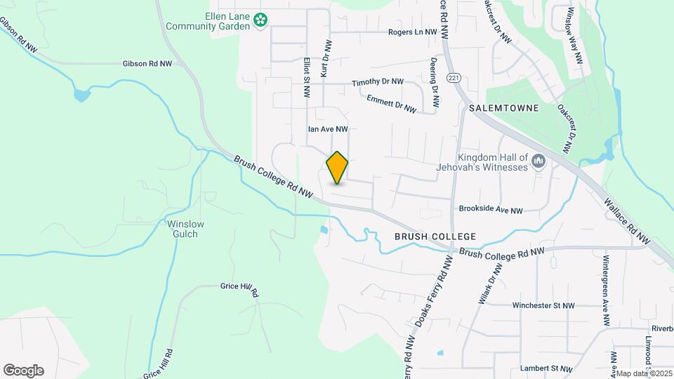 2515 Benjamin Ave NW Map and Location Details