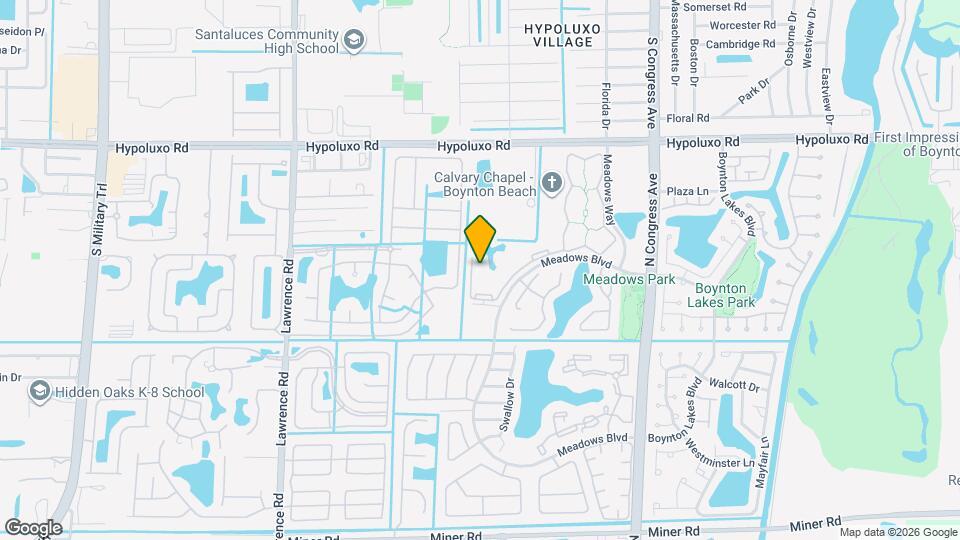 1825 Meadows Cir W Map and Location Details