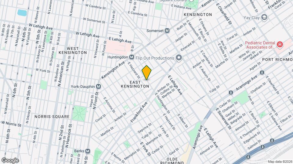 2034 E Huntingdon St Map and Location Details