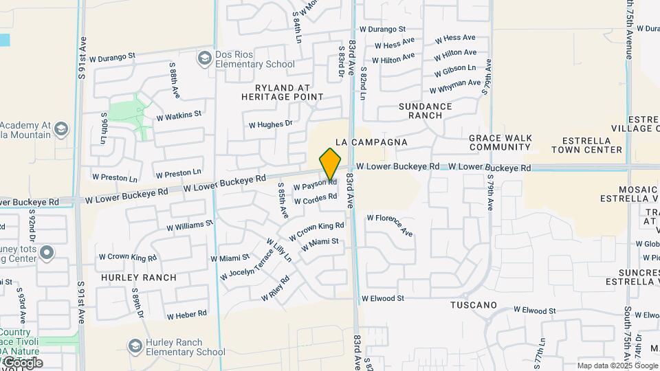 8329 W Payson Rd Map and Location Details