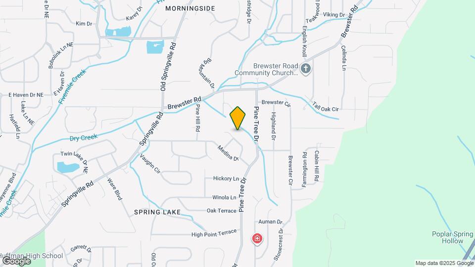 1042 Mesa Dr Map and Location Details