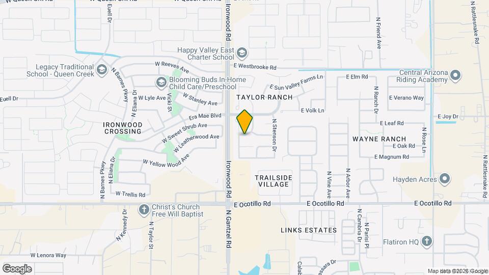 41303 N Palm Springs Trail Map and Location Details