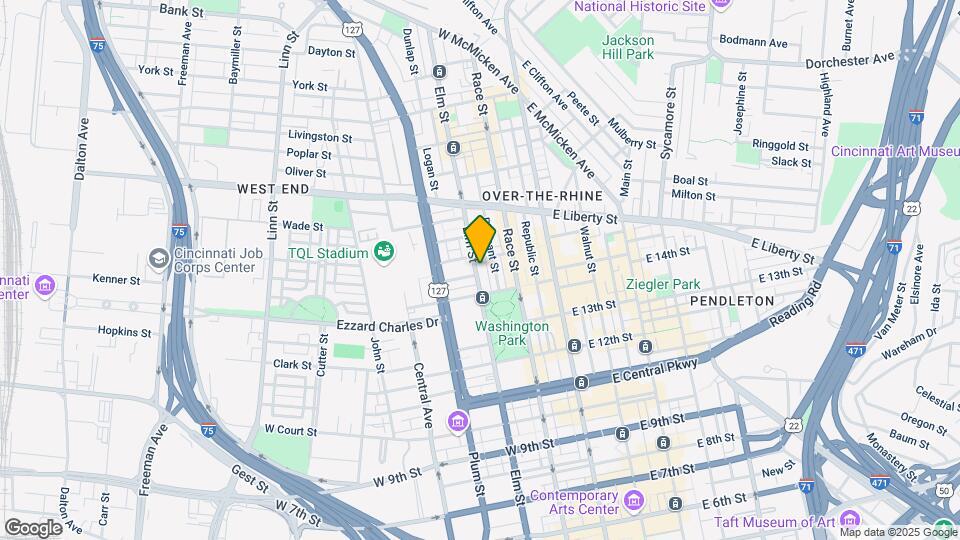 1420 Elm St Map and Location Details